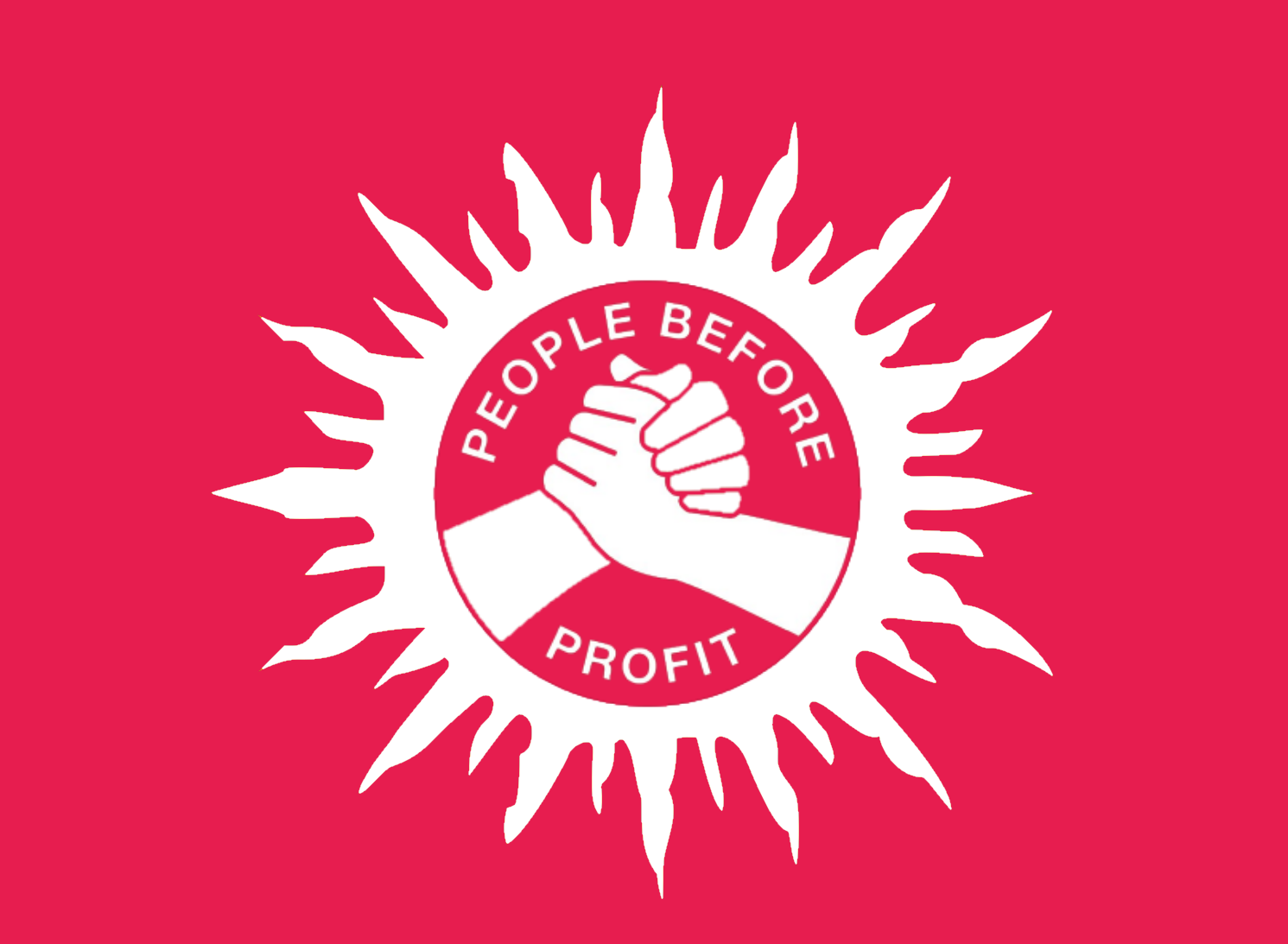 People before profit pic